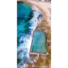 Load image into Gallery viewer, Cronulla Tides beach towel