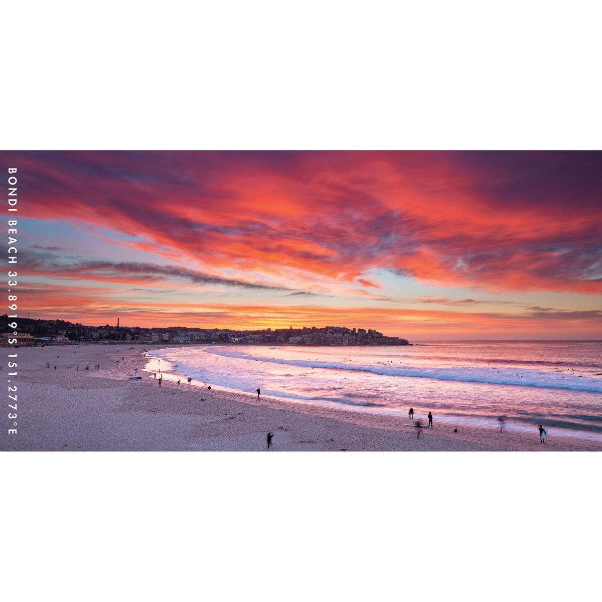 Bondi Inferno beach towel