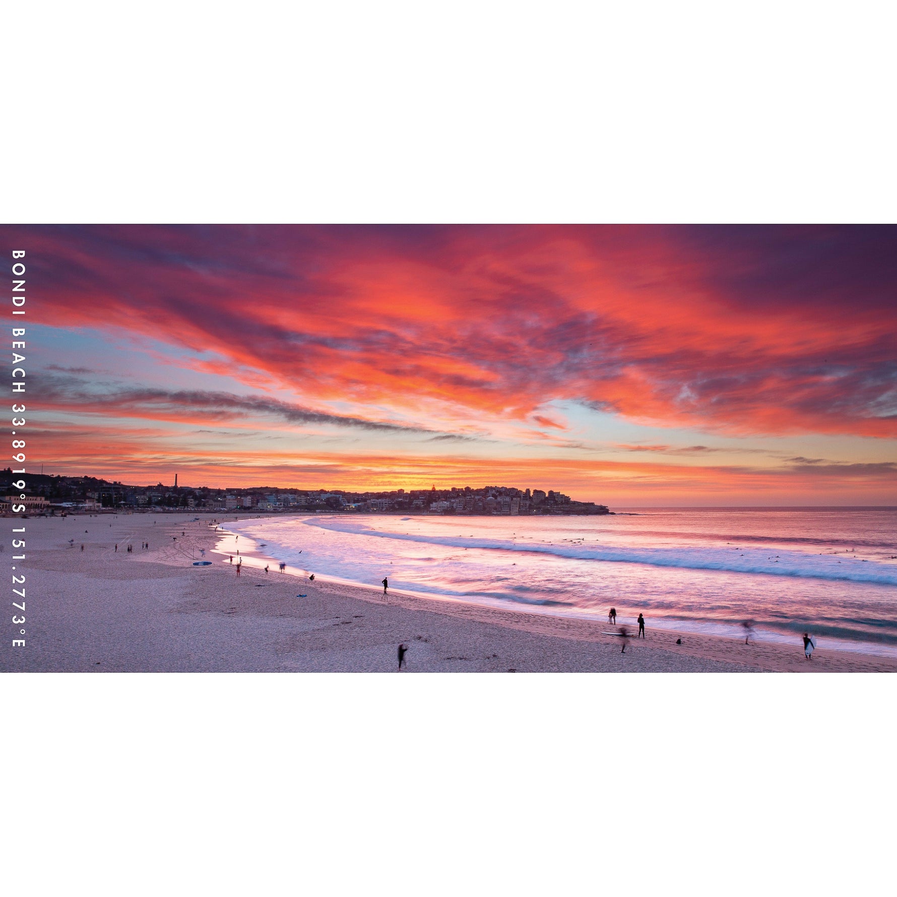 Bondi Inferno beach towel