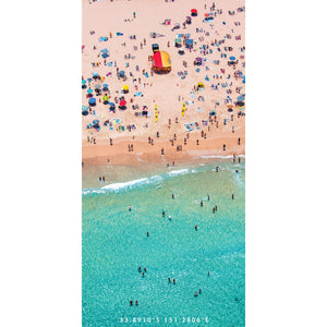 Aussie Summer beach towel