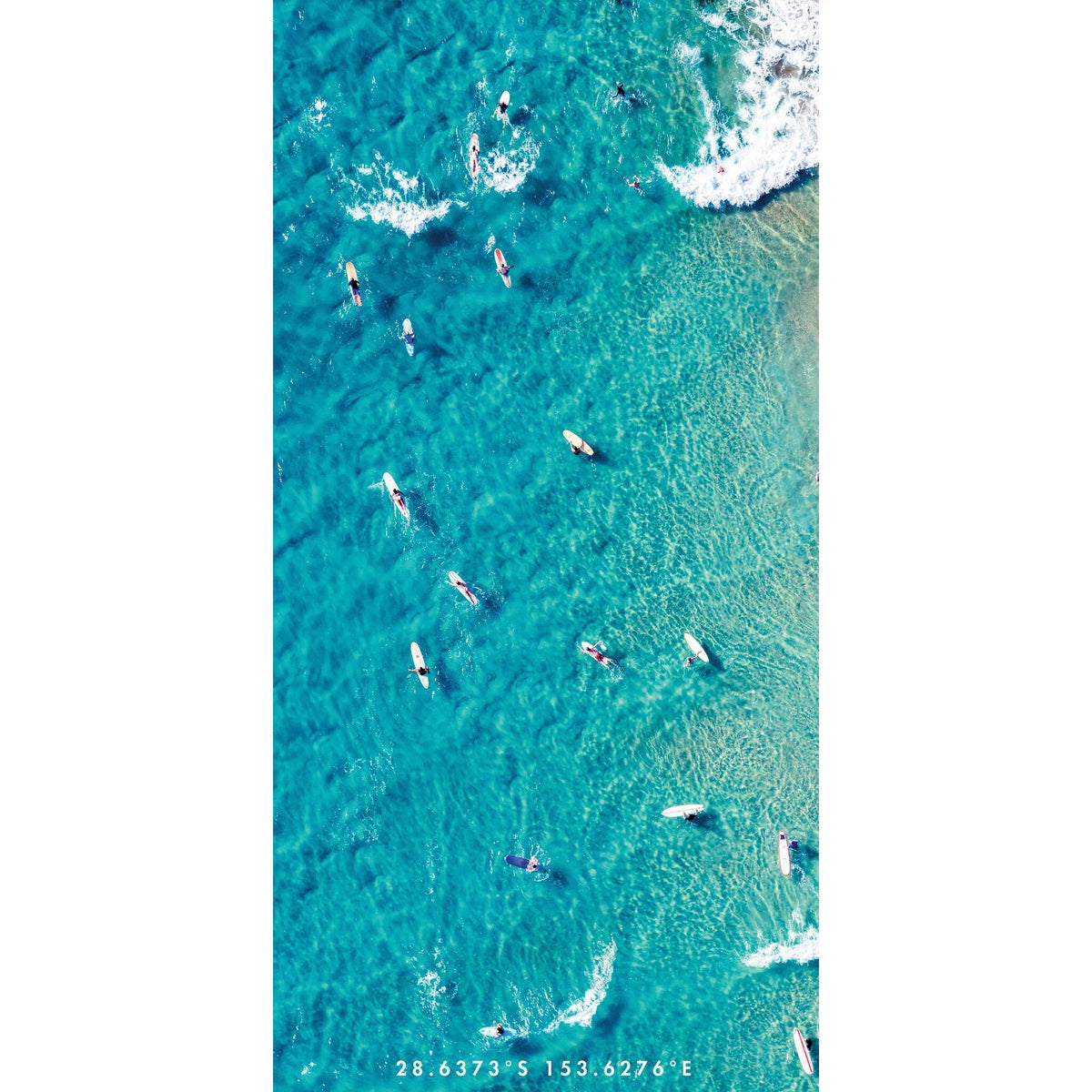 Longboard Party beach towel
