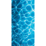 Watercolour beach towel