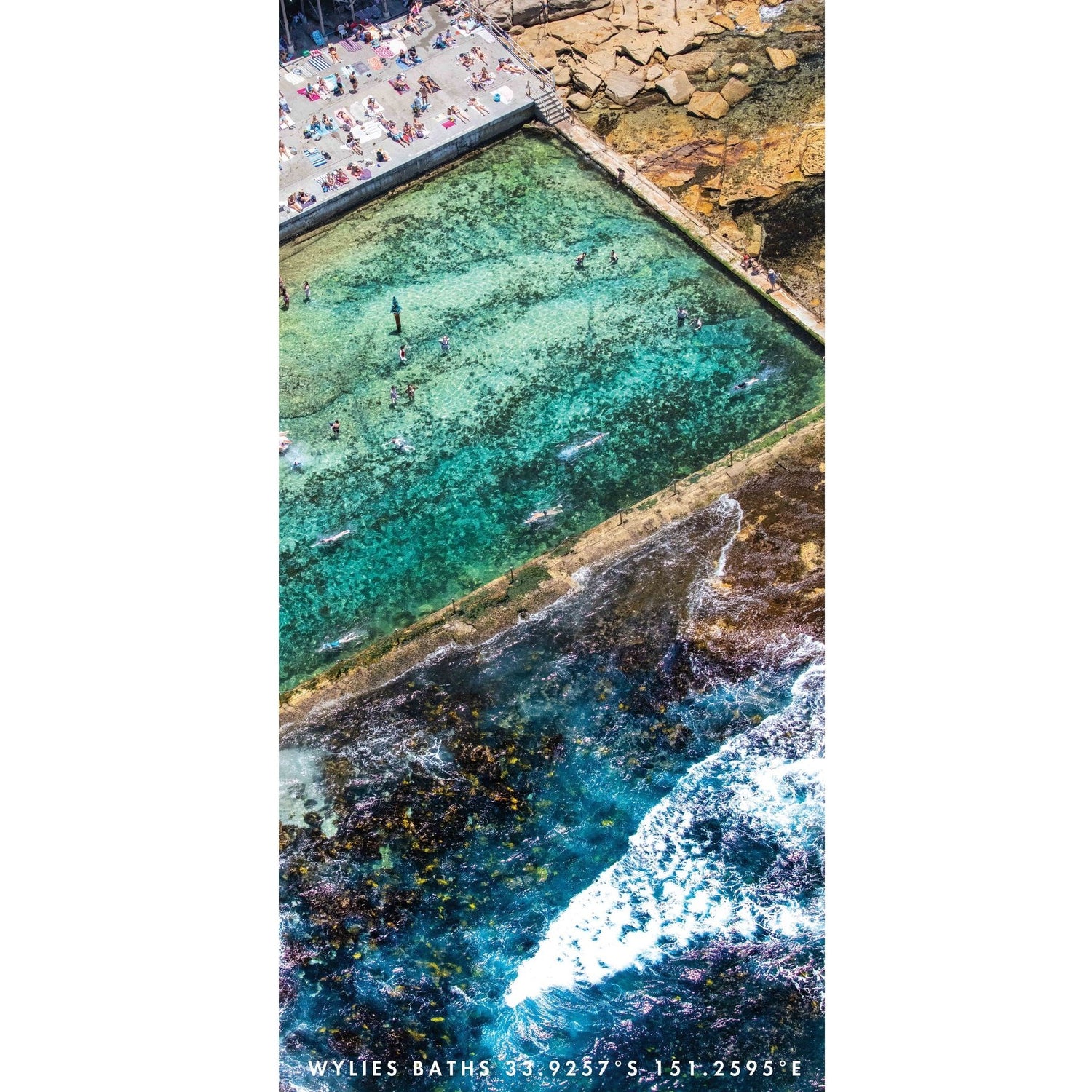 Wylie's Corner beach towel