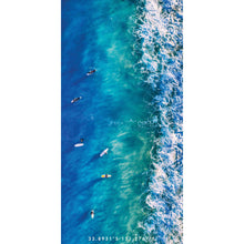 Load image into Gallery viewer, Blue Boards beach towel