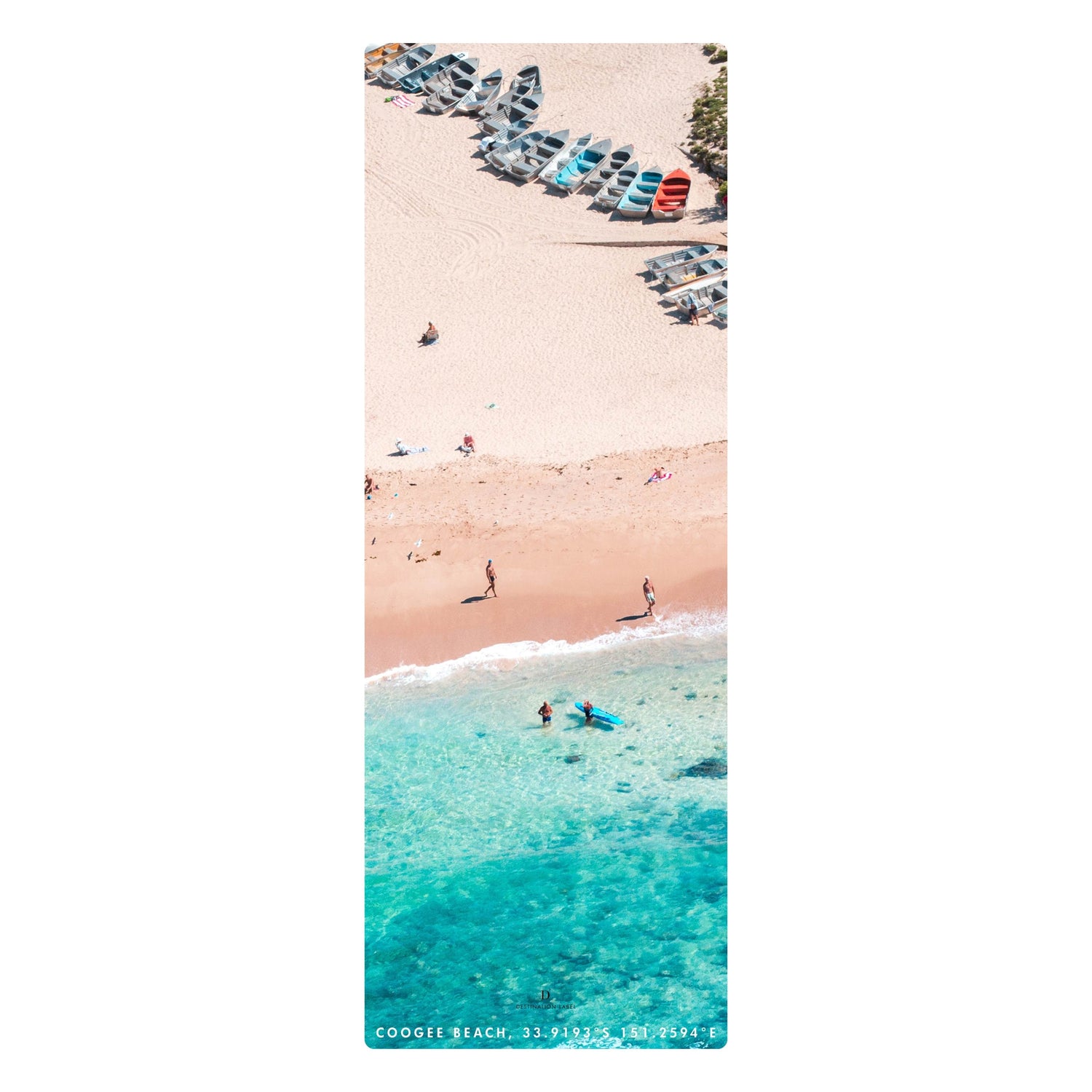 Coogee Boats yoga mat