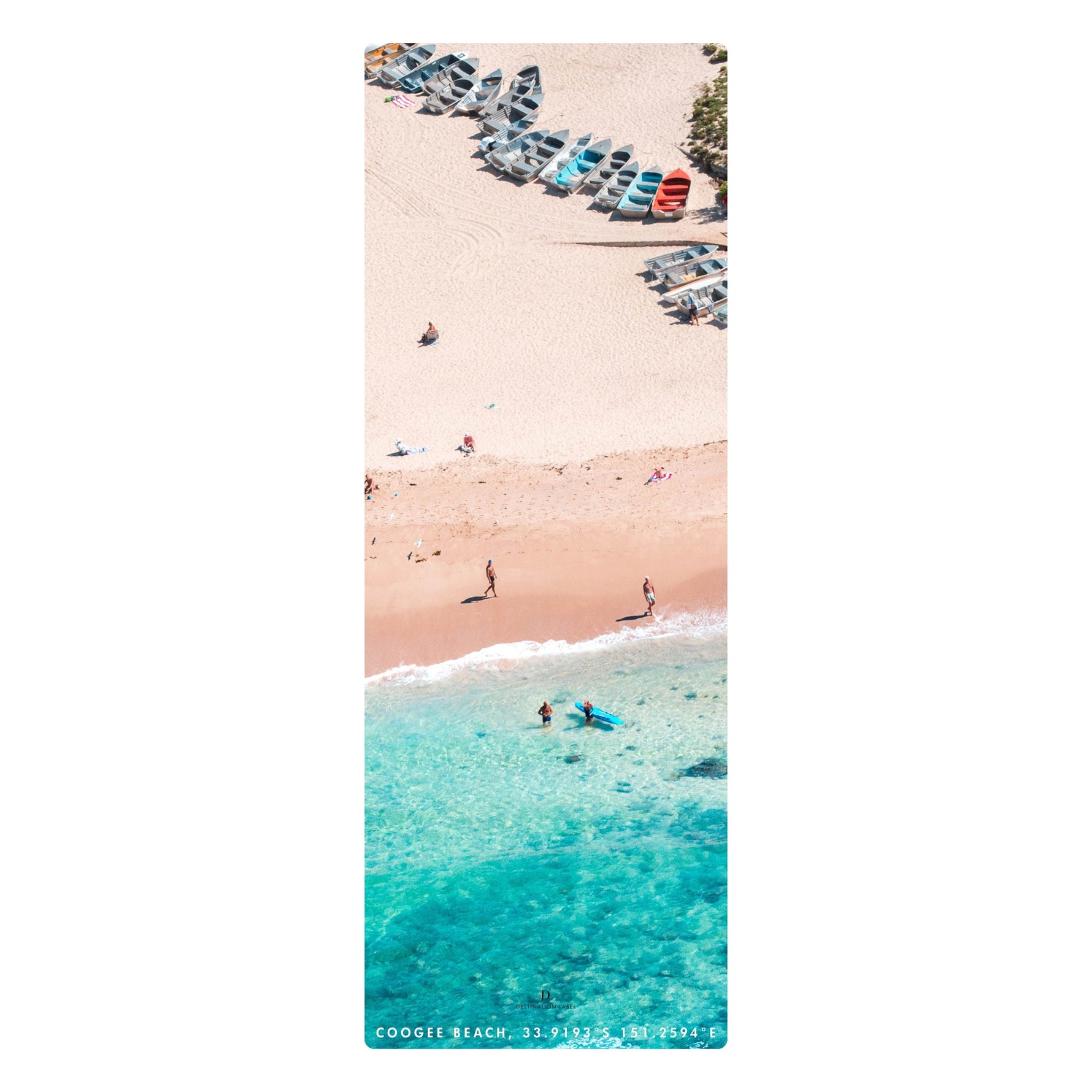 Coogee Boats yoga mat