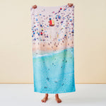Aussie summer sand free beach towel
