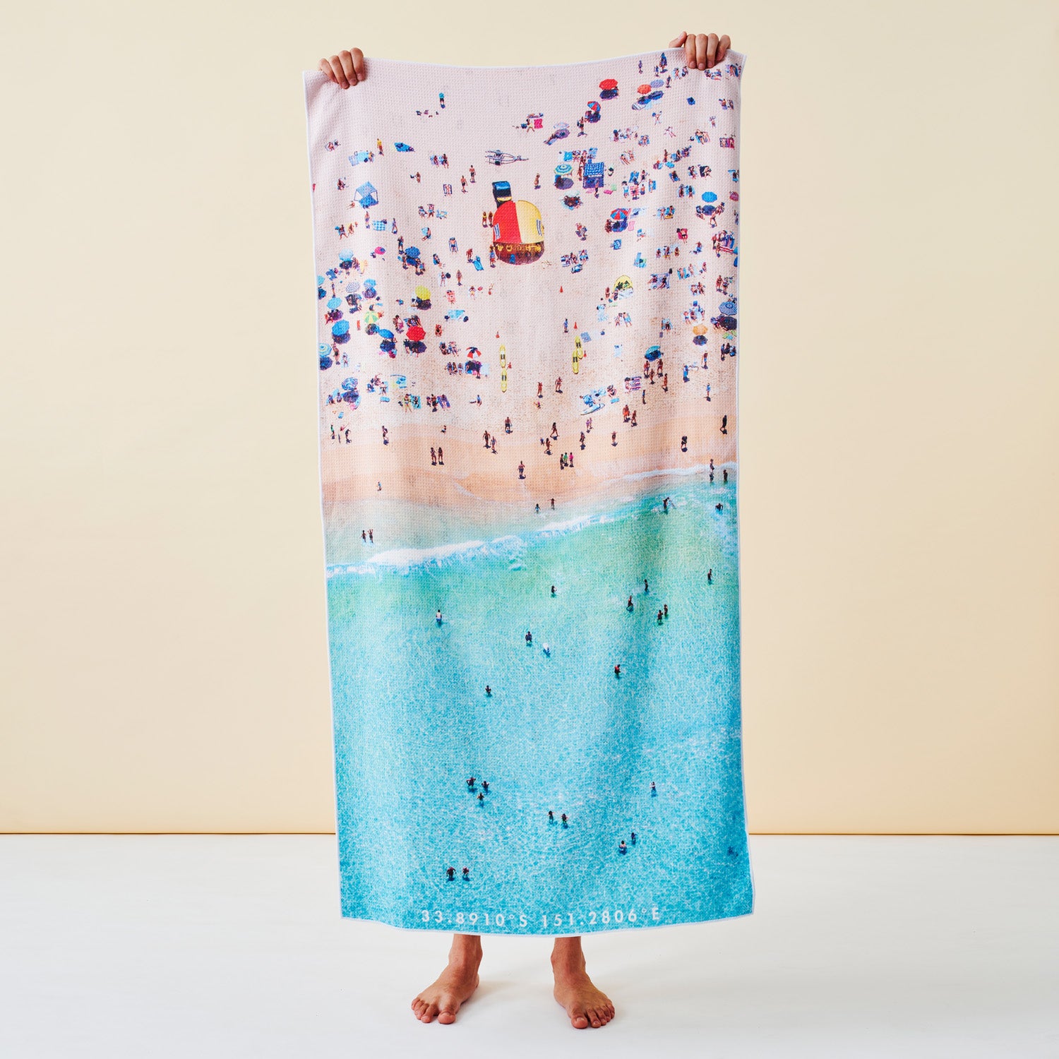 Aussie summer sand free beach towel