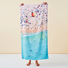 Load image into Gallery viewer, Aussie summer sand free beach towel