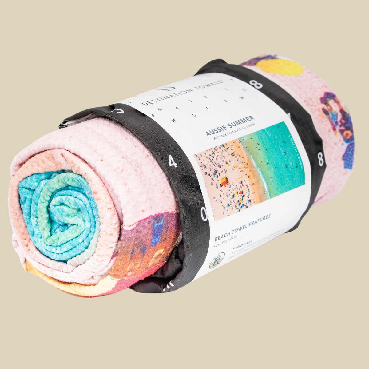 Aussie Summer beach towel