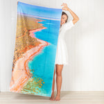 Broome Bloom beach towel