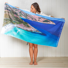 Load image into Gallery viewer, Hellfire Glow beach towel