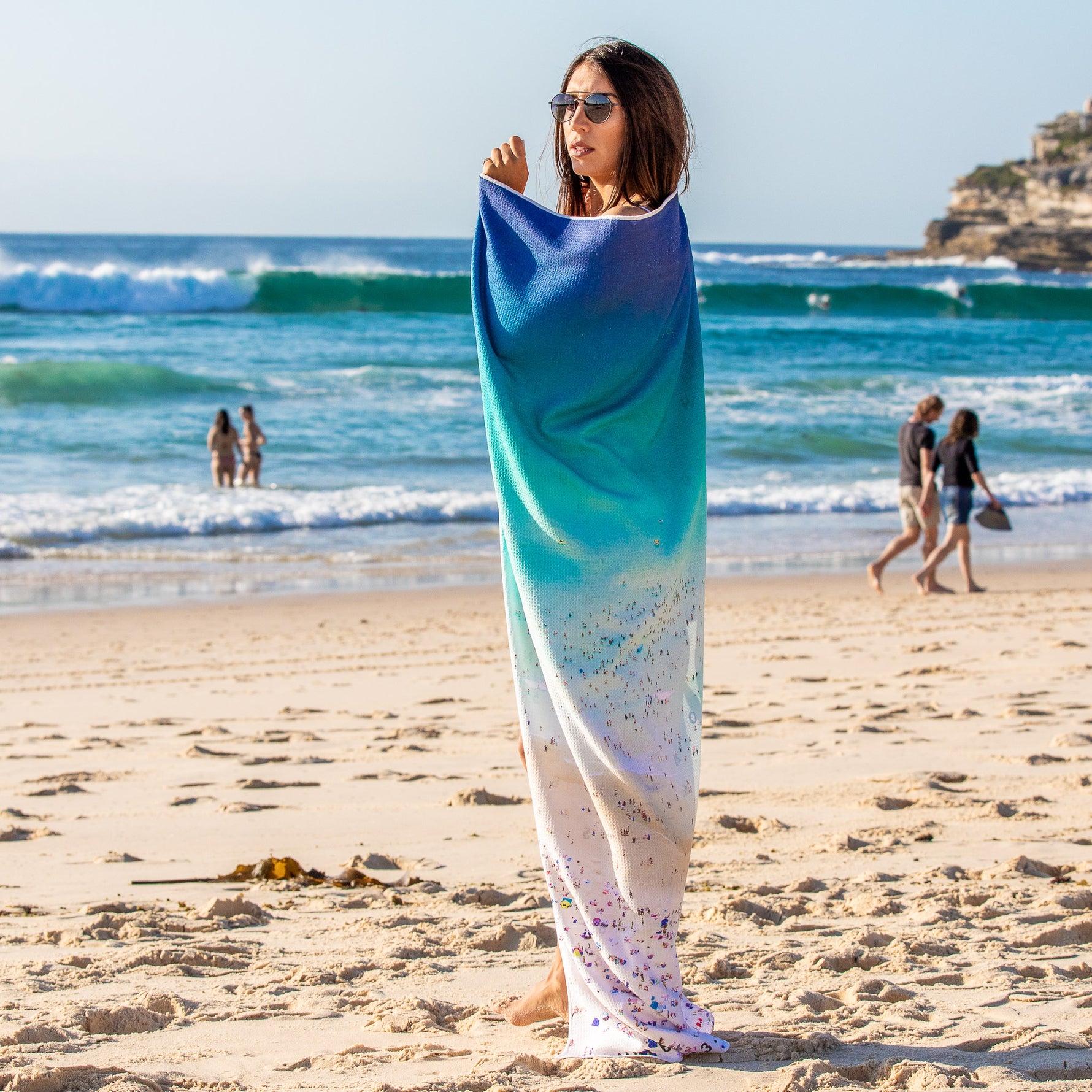 Bondi Layers beach towel