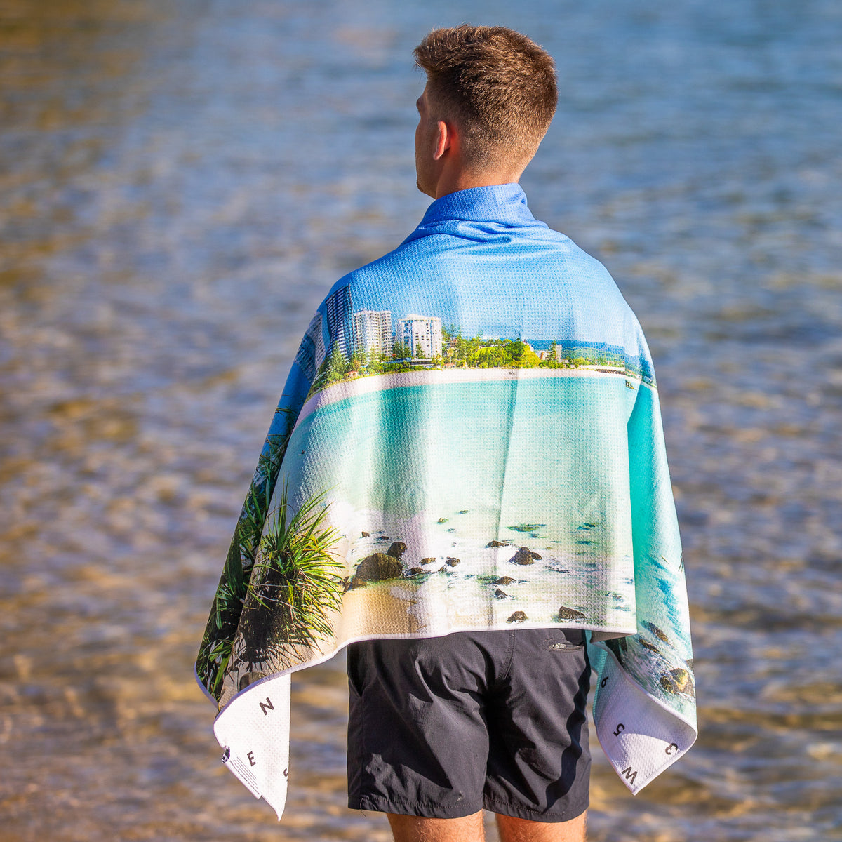 Cooly Cruise beach towel