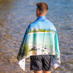 Cooly Cruise beach towel