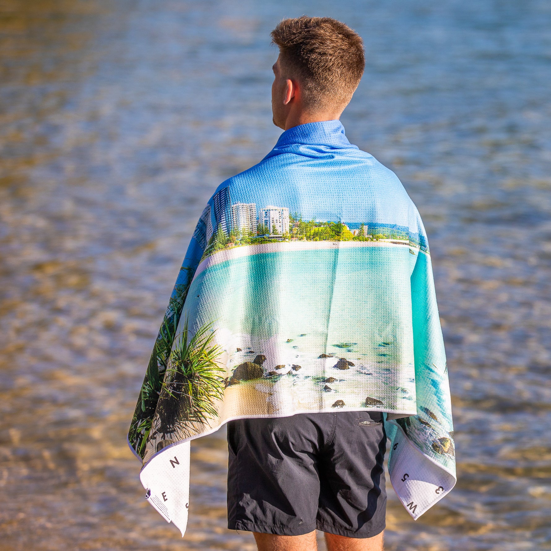 Cooly Cruise beach towel