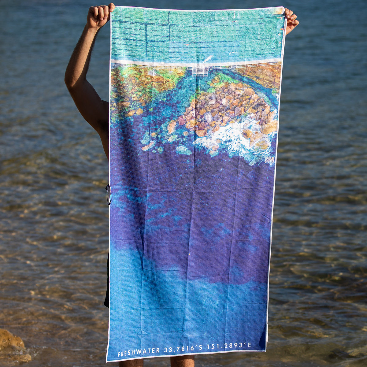 Freshy Lanes beach towel