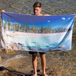 Manly Moments beach towel