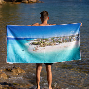 Perfect Snapper beach towel