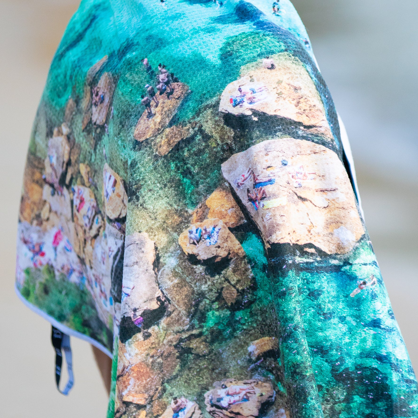 Hot Rocks beach towel