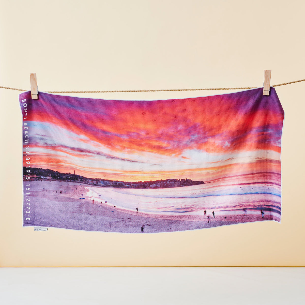 Bondi Inferno beach towel