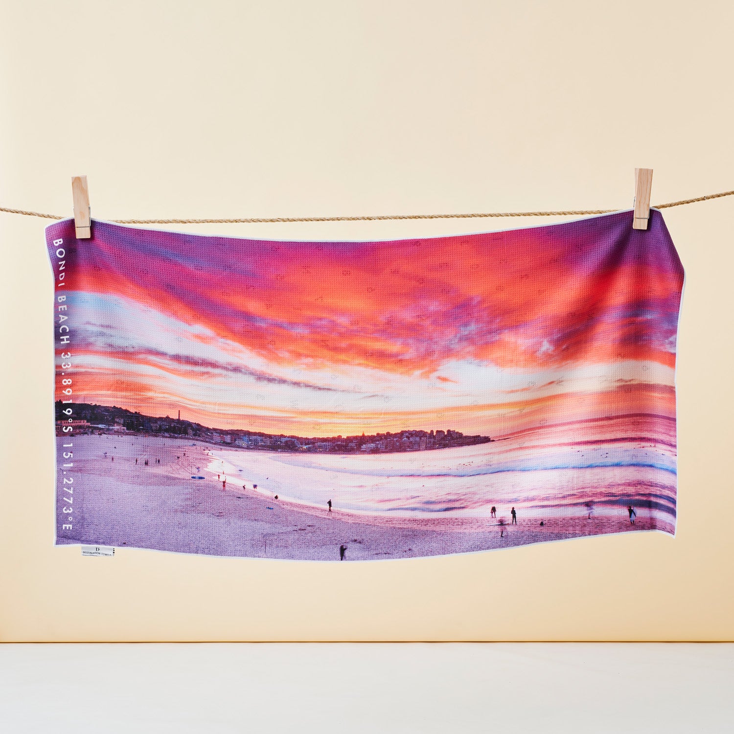 Bondi Inferno beach towel