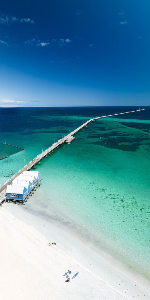 Busselton Jetty beach towel