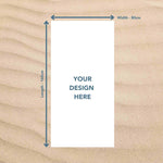 Custom sand free beach towel