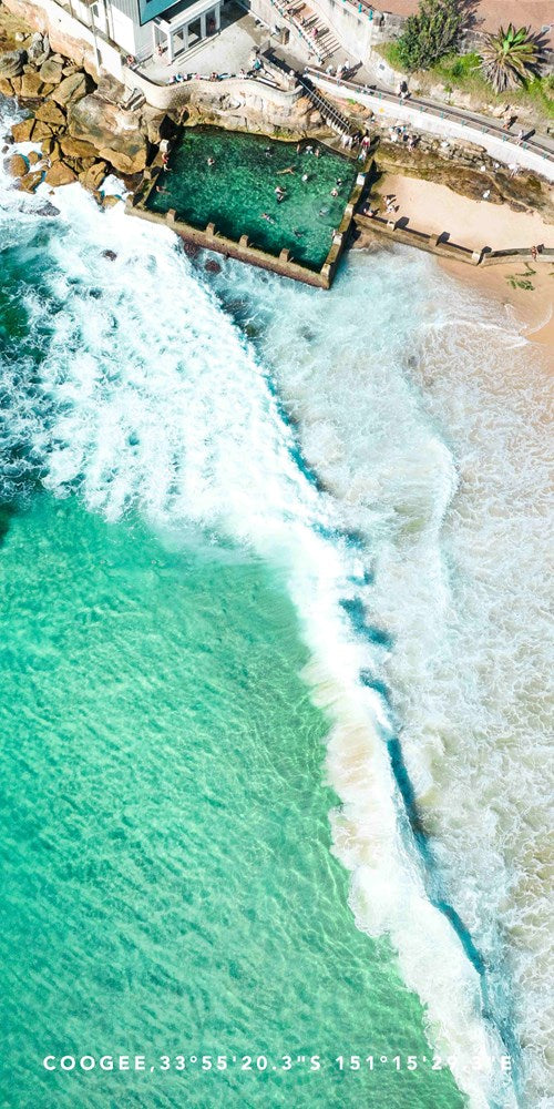 Coogee Clarity beach towel