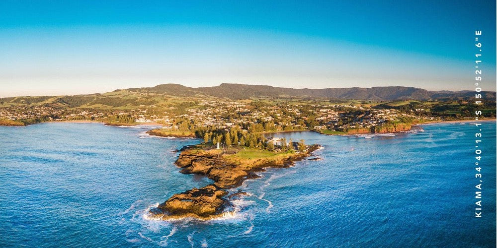 Kiama Coastline beach towel