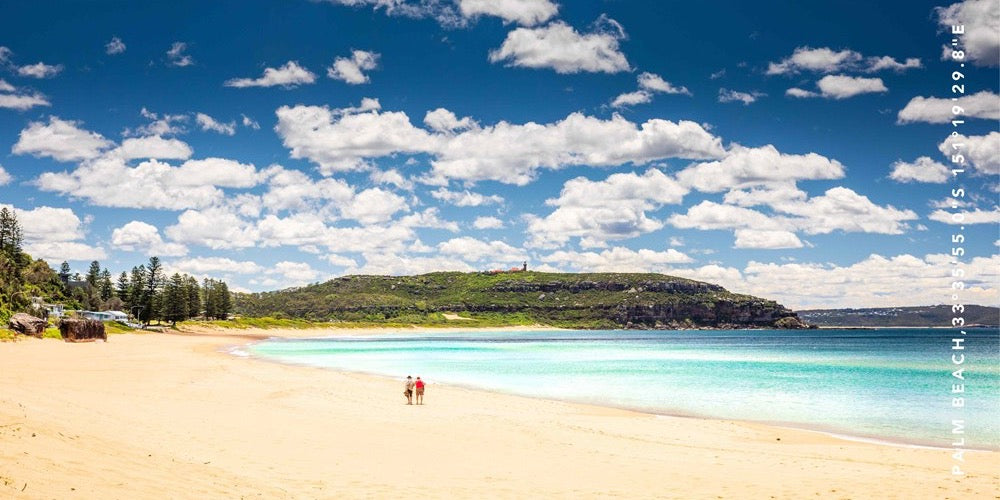 Palmy Paradise beach towel