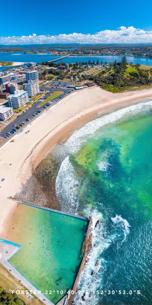 Forster Shores beach towel