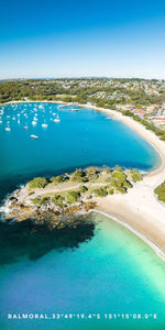 Balmy Balmoral beach towel