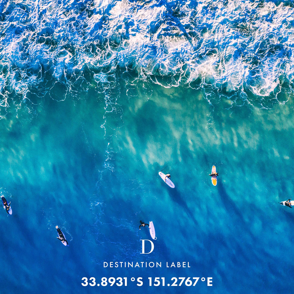 Blue Boards Tote Bag – Destination Label