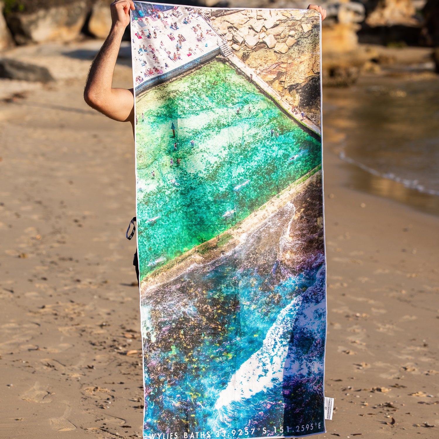 Wylie's Corner beach towel