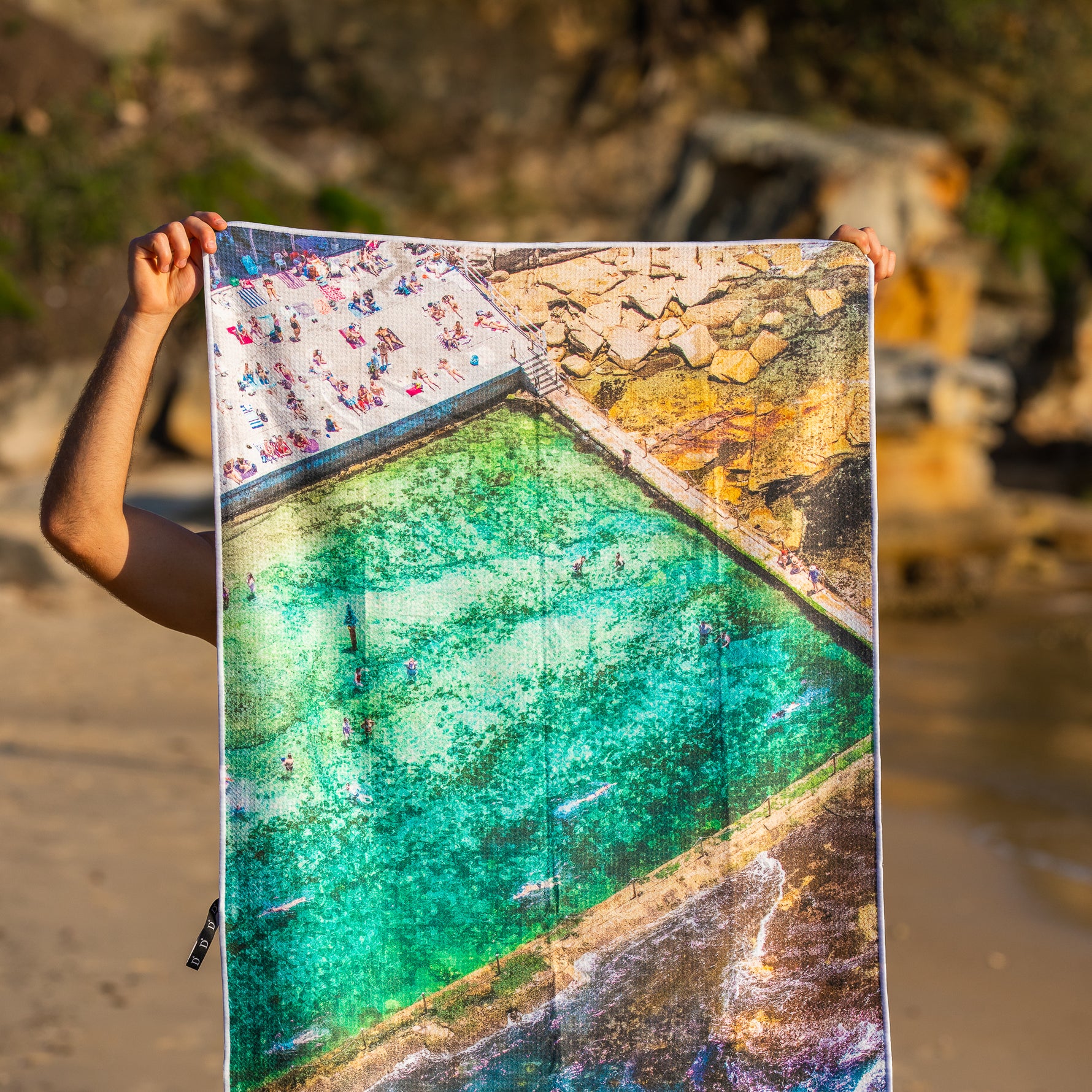 Wylie's Corner beach towel