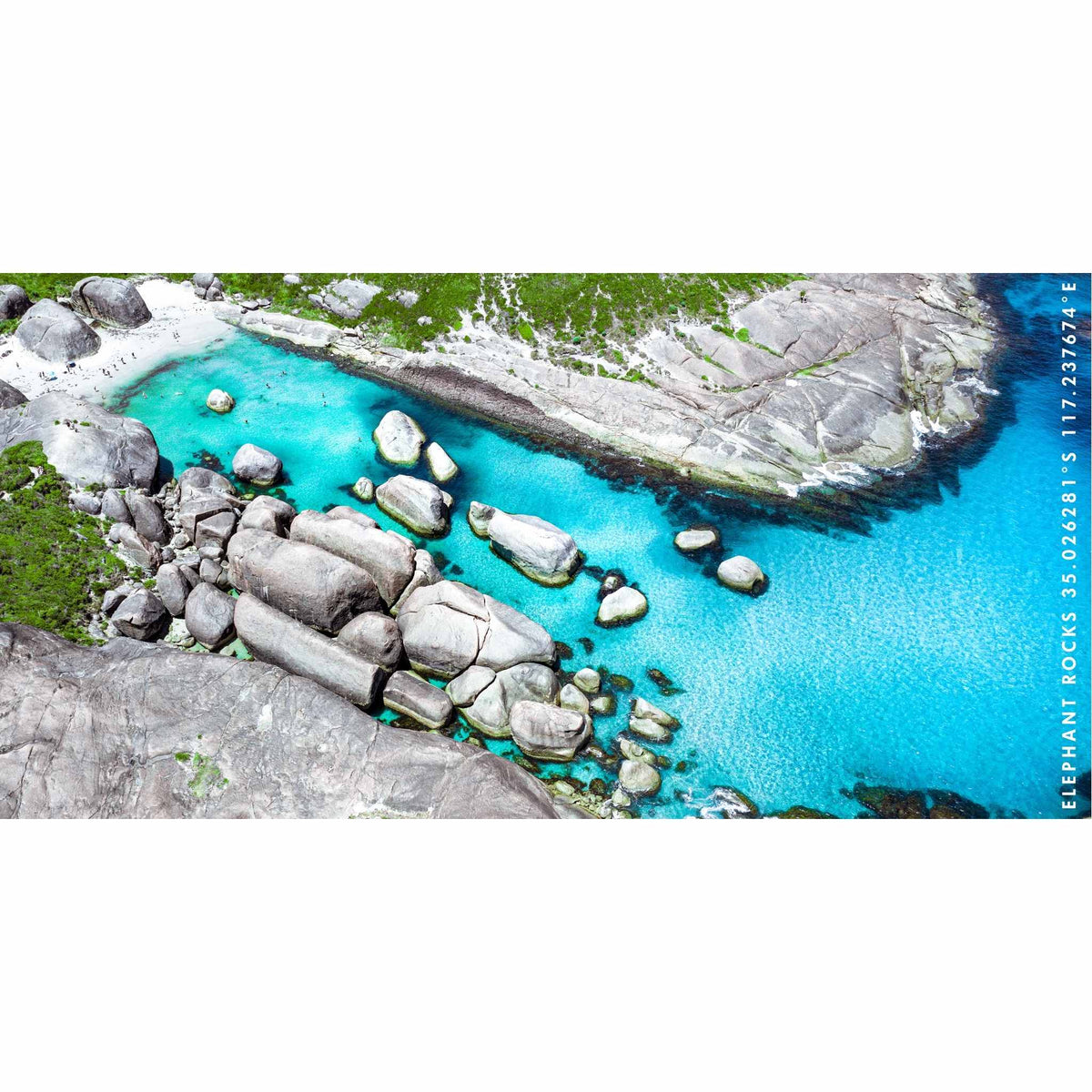 Elephant Waters beach towel