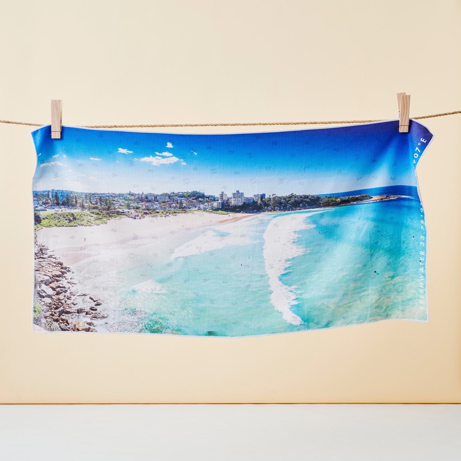 Freshwater Swell beach towel