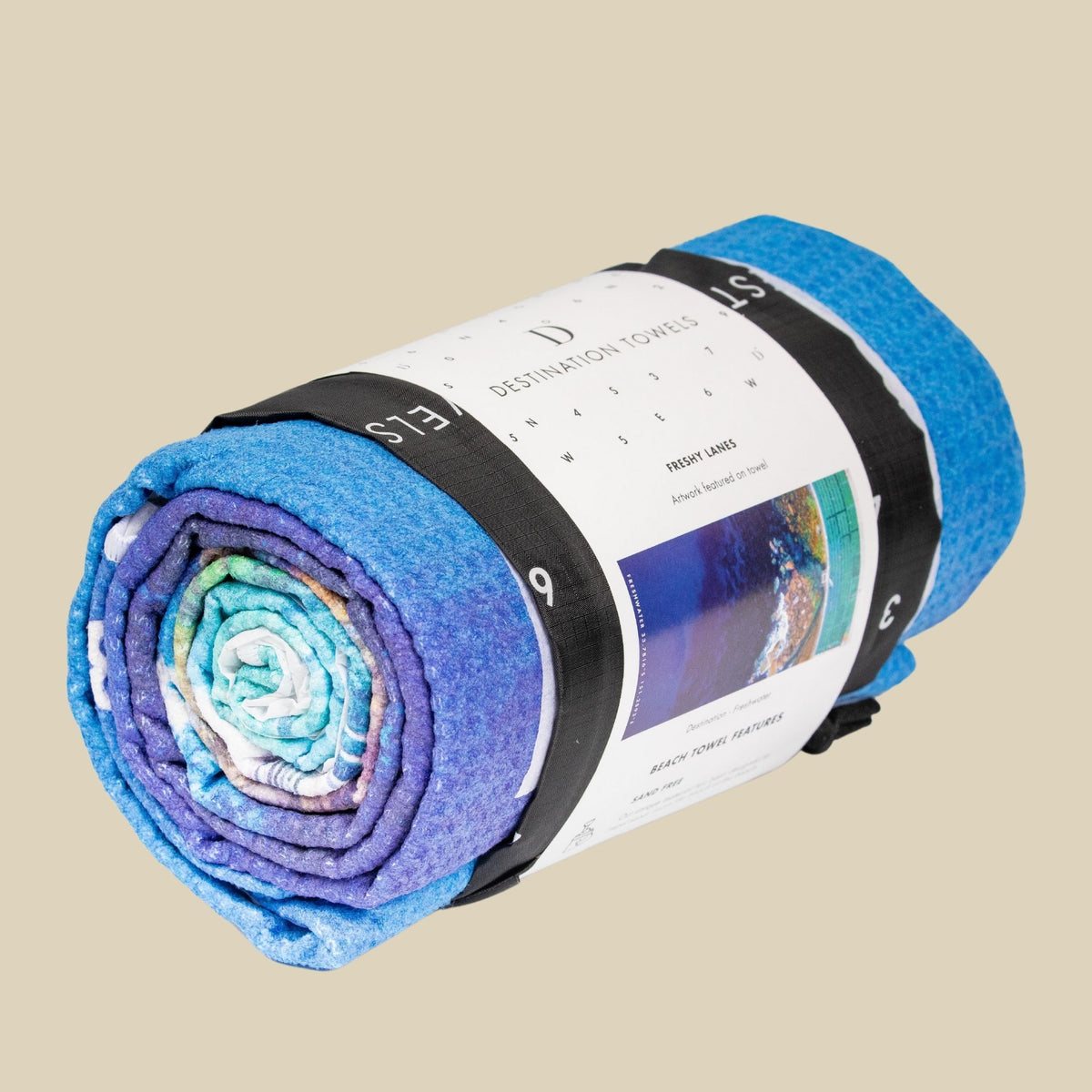 Freshy Lanes beach towel