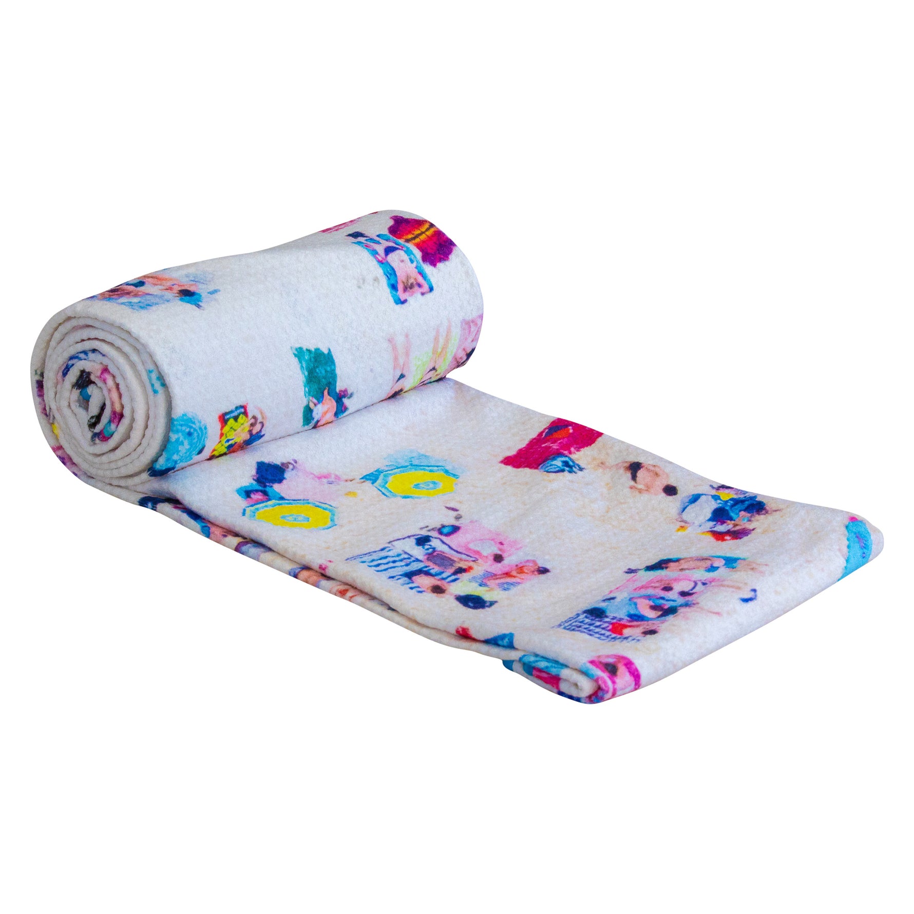 Happy People beach towel