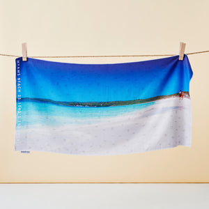 Hyams Blues beach towel