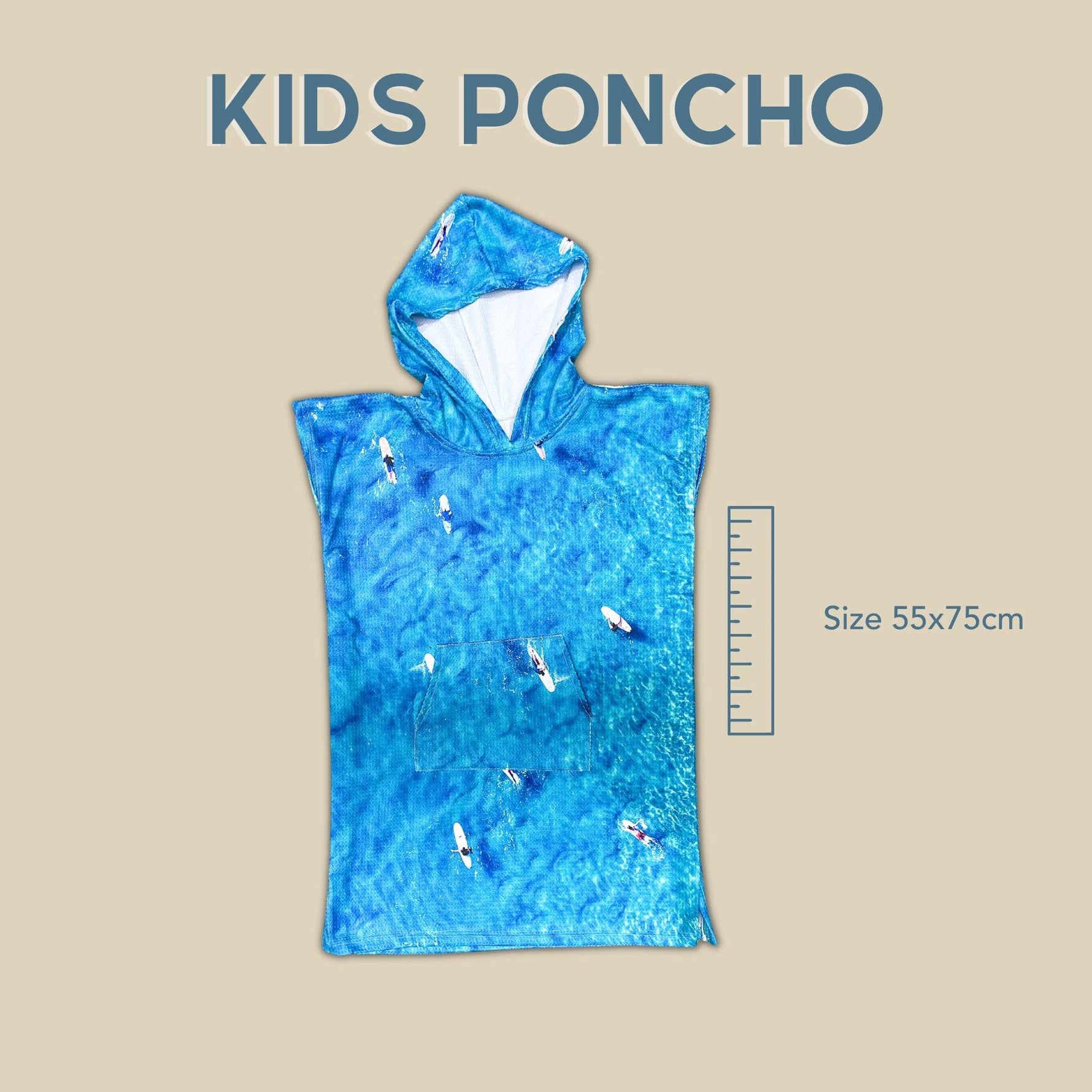 Longboard Party towel poncho