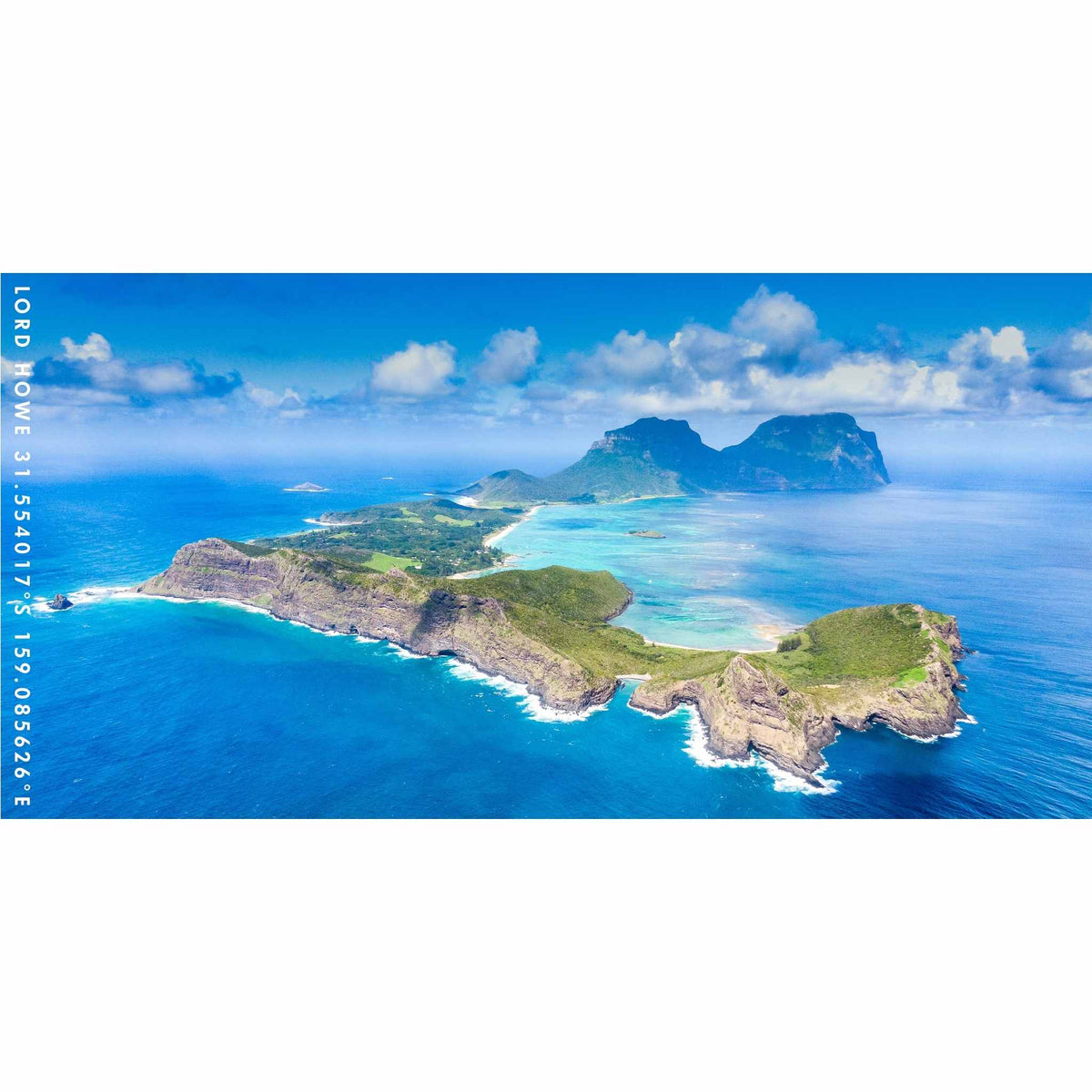Lord Howe Island beach towel