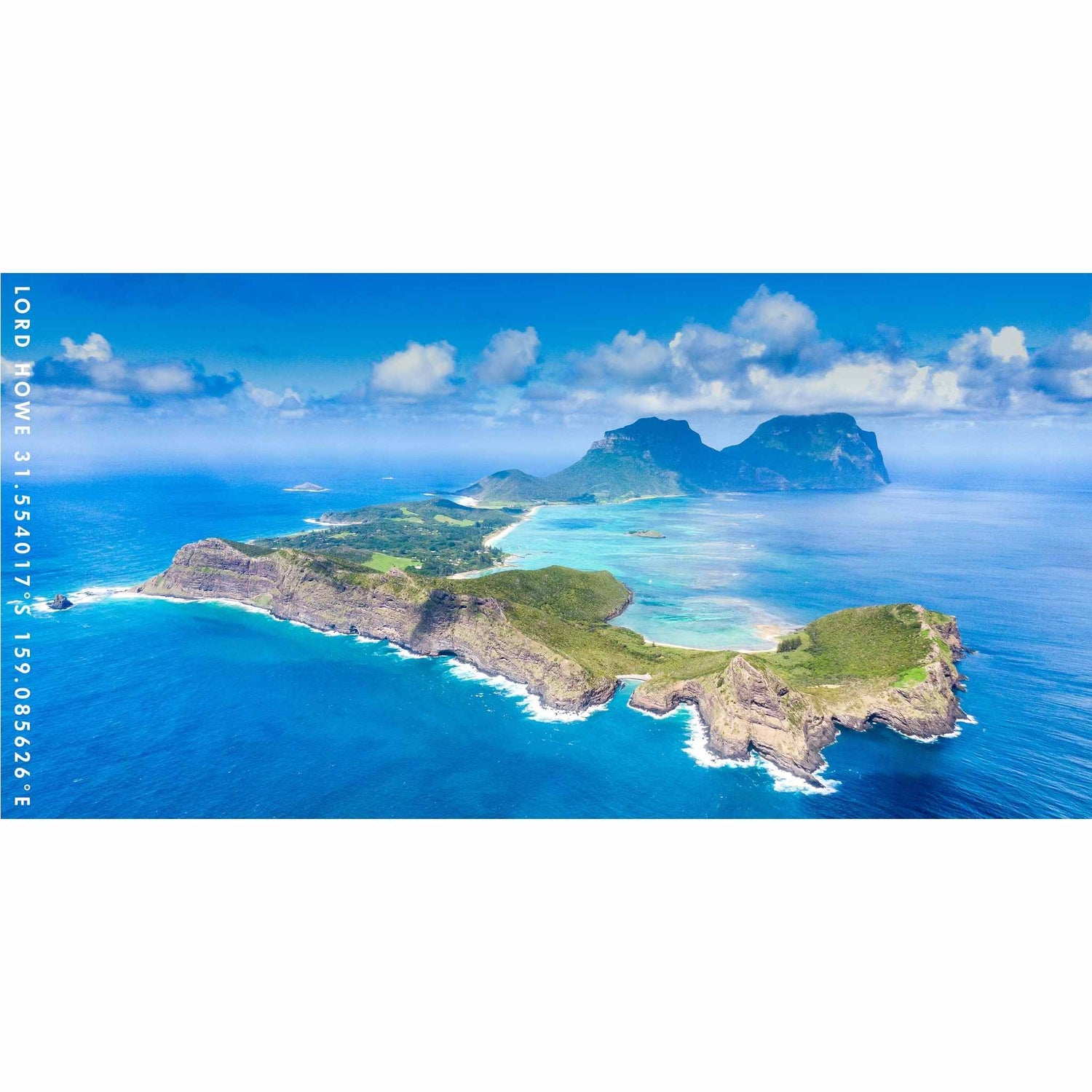 Lord Howe Island beach towel