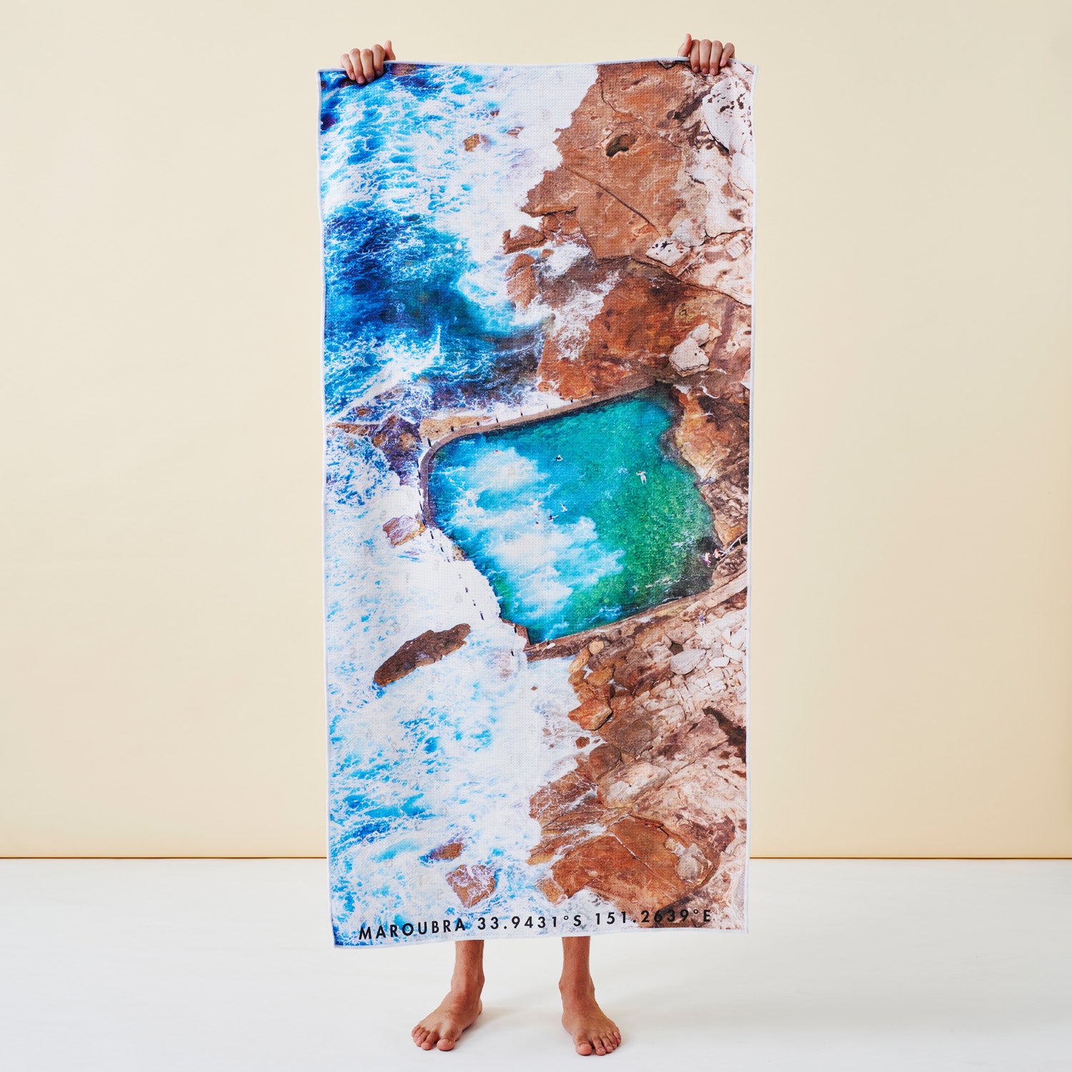 Mahon Movements beach towel