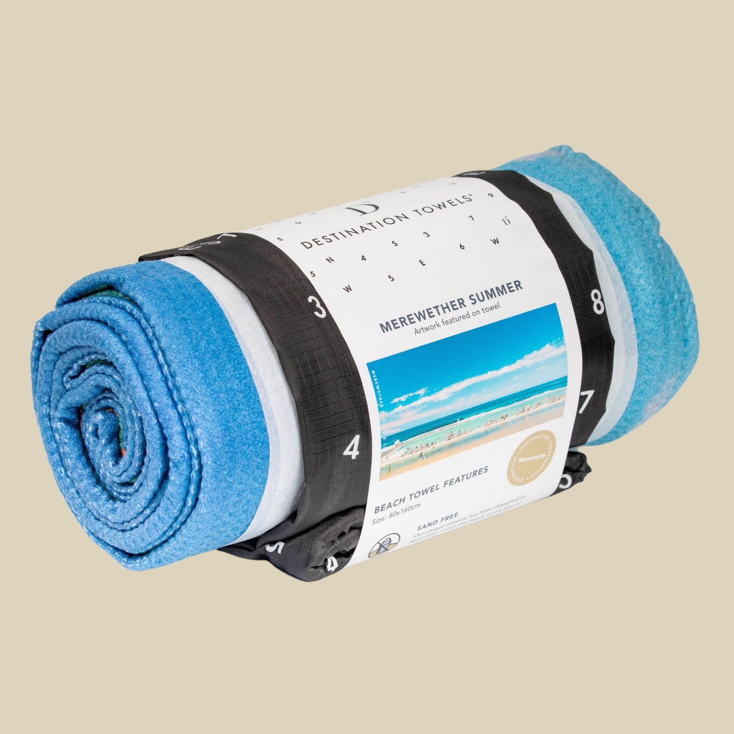 Merewether Summer beach towel