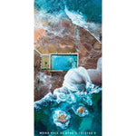 Mona Tides beach towel