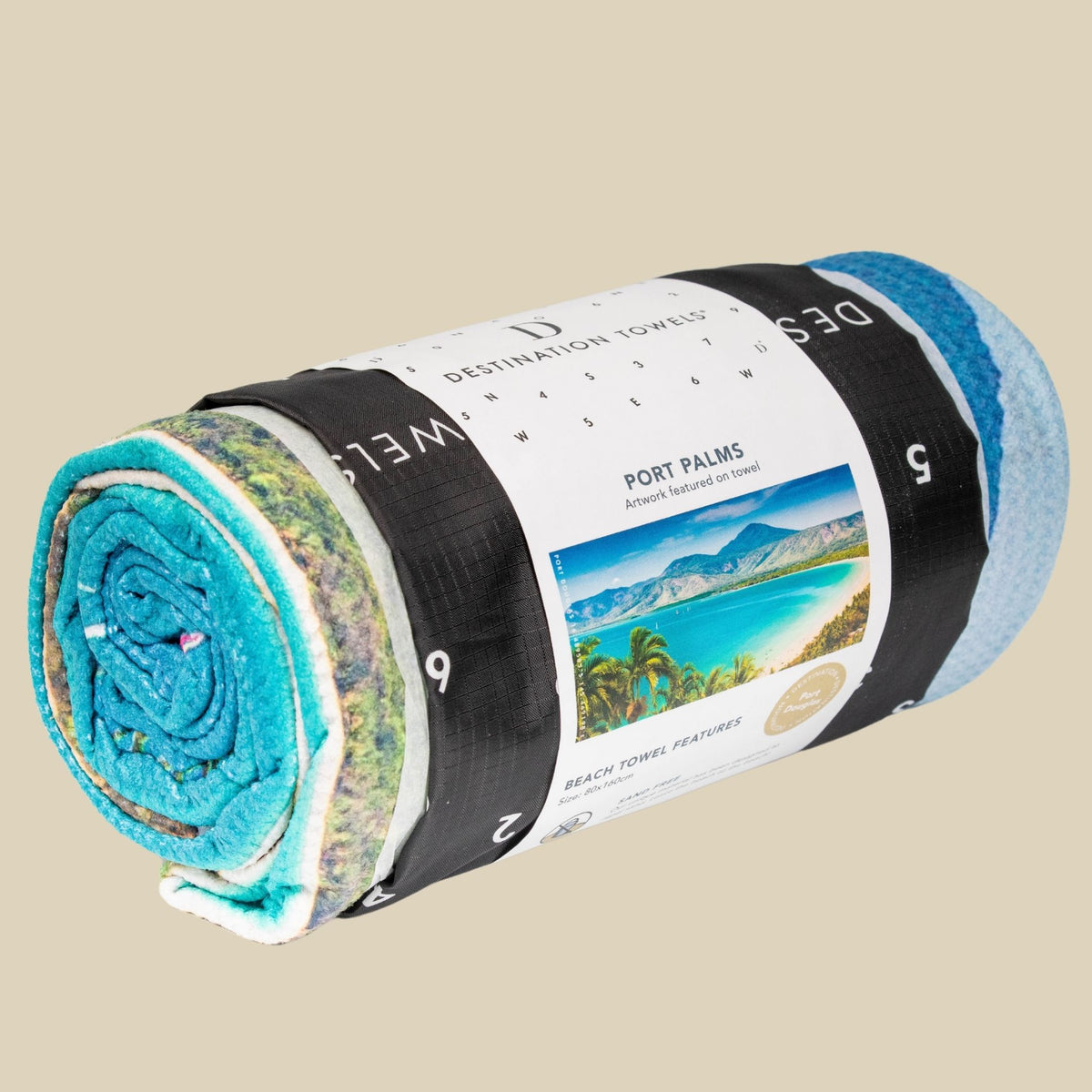 Port Palms beach towel