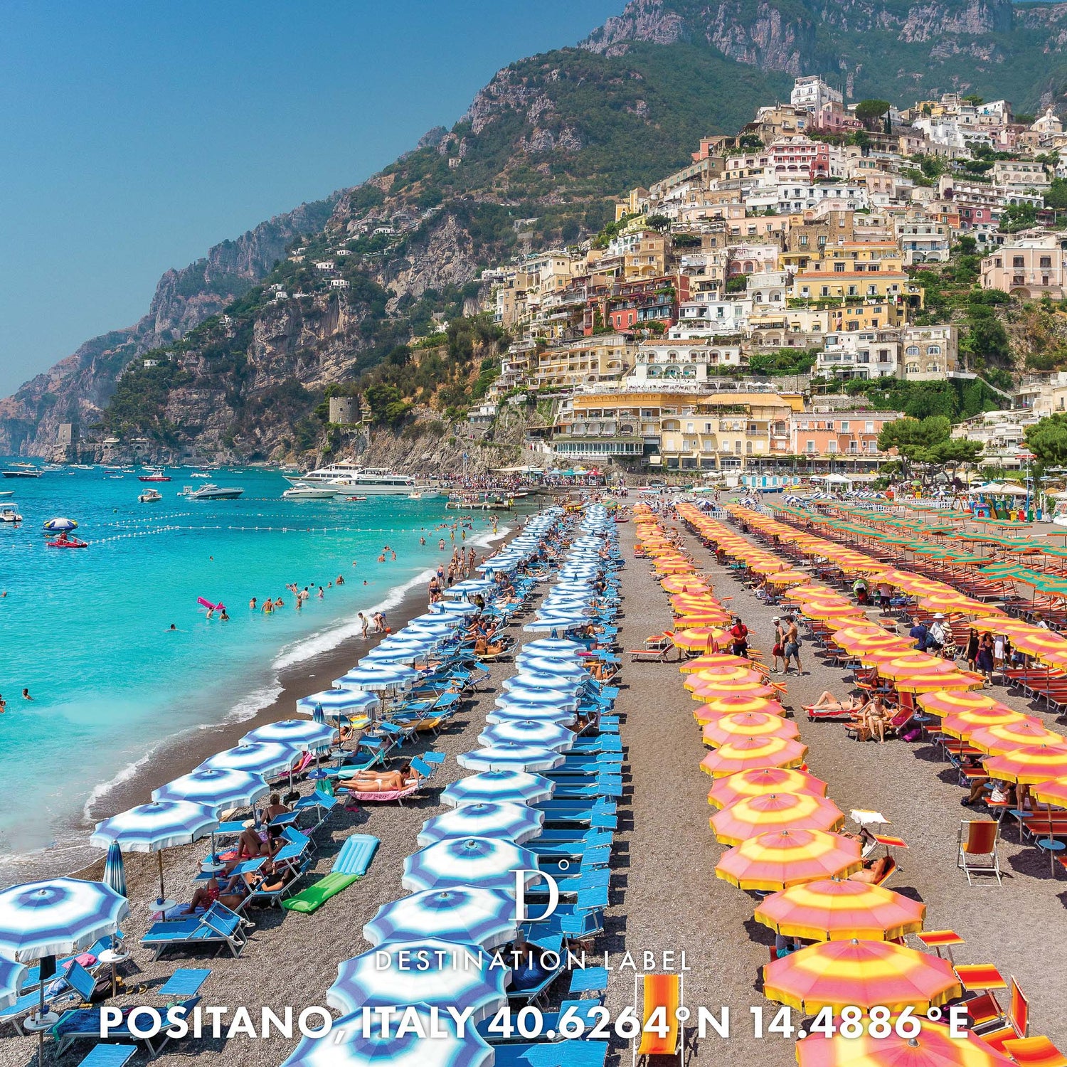 Positano Summer Tote Bag