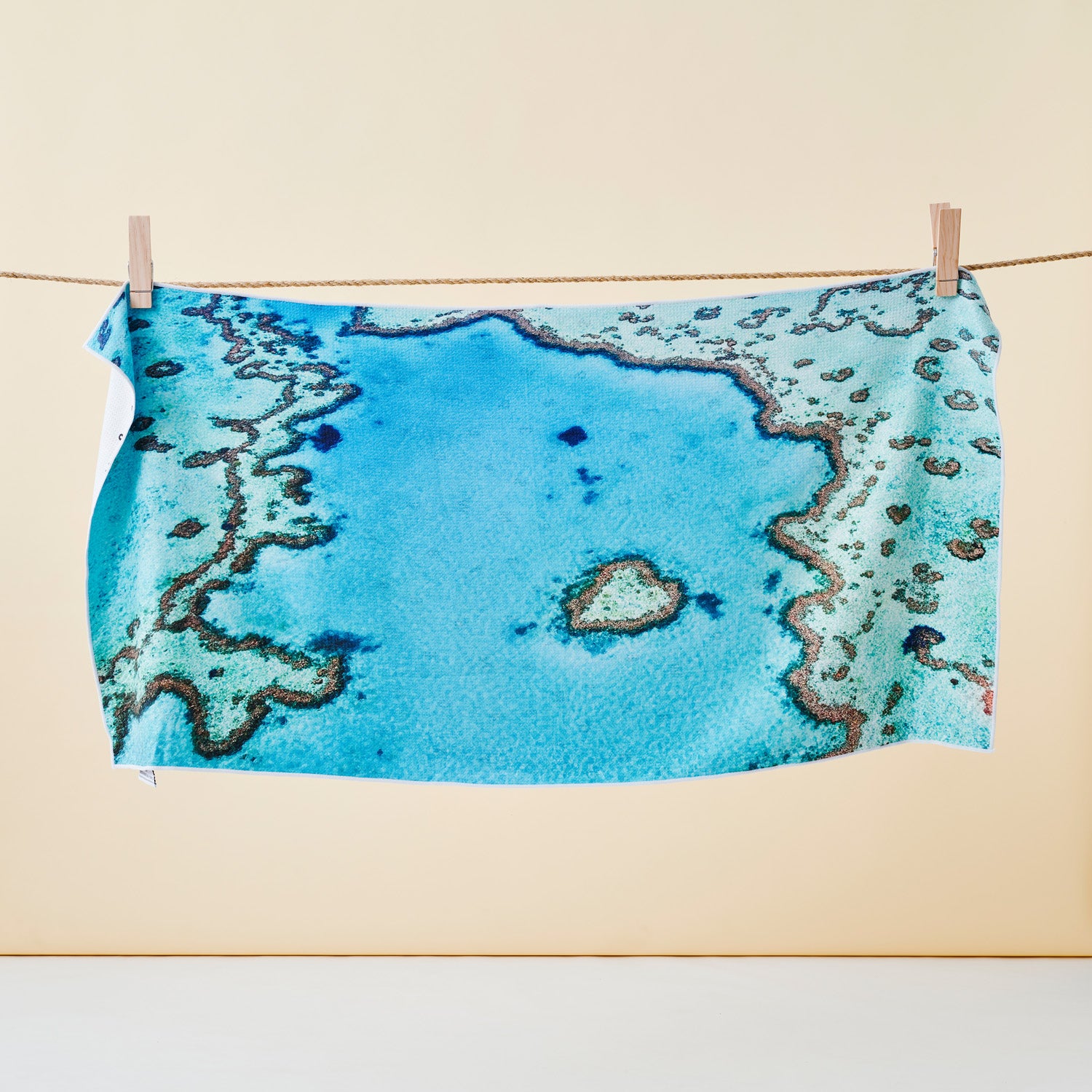 Reef Love beach towel